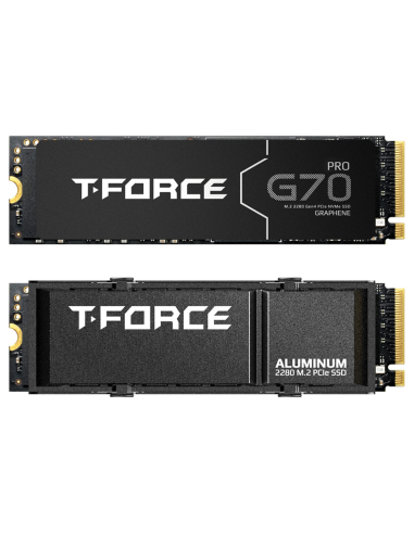 SSD TEAMGROUP T-FORCE GAMING M.2-2280 PCI-E GEN4X4 G70 PRO 2TB CON DIS. DE CALOR