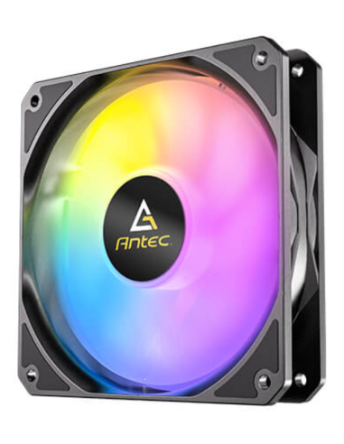 VENTILADOR CAJA ANTEC P12 ARGB 3X VENT REVERSE 120MM RGB NEGRO