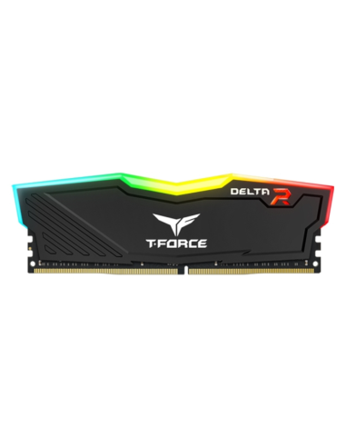 DDR4 TEAMGROUP T-FORCE DELTA RGB 16GB X2 3200 NEGRO CL16-20-20-40 1.35V