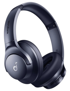 AURICULARES SOUNDCORE Q20I CON CANCELACION DE RUIDO ACTIVA BLUETOOTH - AZUL