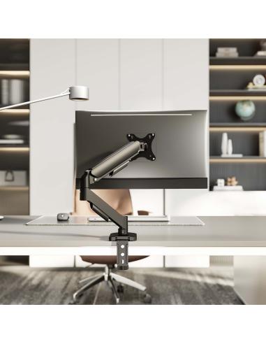 SOPORTE MESA GIRA INCL MONITOR 9KG 1 BRAZO 17-32 NEGRO AISENS DT32TSR-355