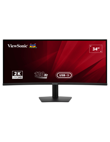 MONITOR VIEWSONIC 34" VA3420C QHD IPS CURVE 2xHDMI 120HZ DDP USB USB-C MULTI AJU