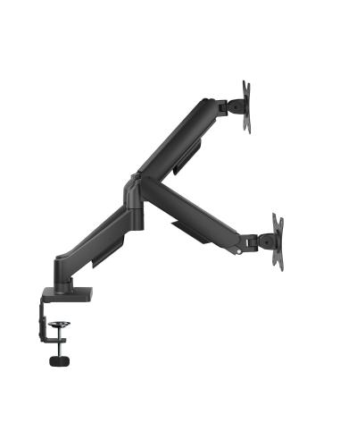 SOPORTE MESA GIRA INCLI MONITOR 9KG 2 BRAZOS 17-32 NEGRO AISENS DT32TSR-357