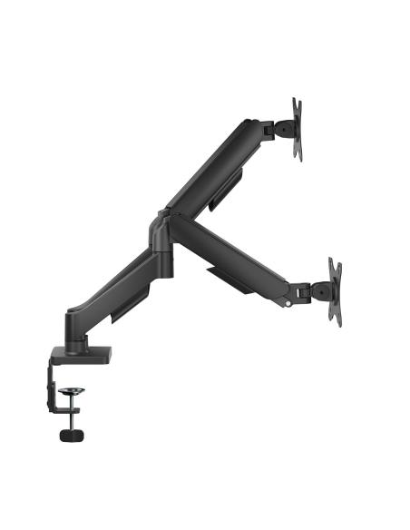 SOPORTE MESA GIRA INCLI MONITOR 9KG 2 BRAZOS 17-32 NEGRO AISENS DT32TSR-357