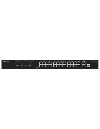 SWITCH RUIJIE UNMANAGED 24 RJ45 POE 1 SFP COMBO