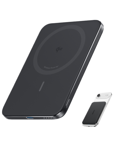 POWERBANK INALAMBRICA ANKER MAGNETICO NANO 5000 MAH 15W MAGGO SLIM QI2
