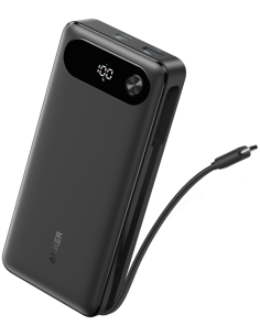 POWERBANK ANKER 20000 MAH 87W CON CABLE USB-C INTEGRADO