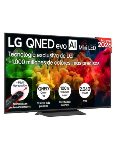 TV LG 65QNED81B6A.AEU 65" QNED EVO MINILED PEANA CENTRAL WIFI HDMI X3