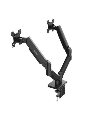 SOPORTE MESA GIRA INCL MONITOR TV 8KG 2 BRAZOS 17-32 NEGRO COOLBOX COO-SOP-M02D