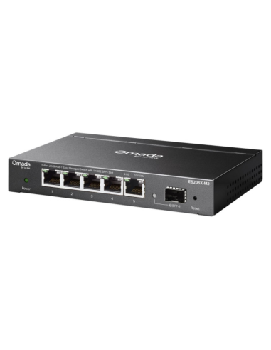SWITCH OMADA TP-LINK ES206X-M2 5 PORT 2,5G 1 10GBE SFP+