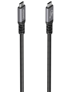 CABLE USB4 AISENS GEN3x2 40GBPS 8K60HZ 5A 48V 240W E-MARK C/M-C/M 2.0M