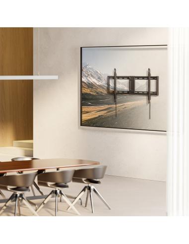 SOPORTE ECO ULTRA DELGADO PARA MONITORTV 75KG DE 43-100 NEGRO AISENS WT100F-365