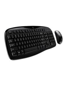 TECLADO + RATON LOGITECH DESKTOP MK250 INALAMBRICO BLACK / 920-013543