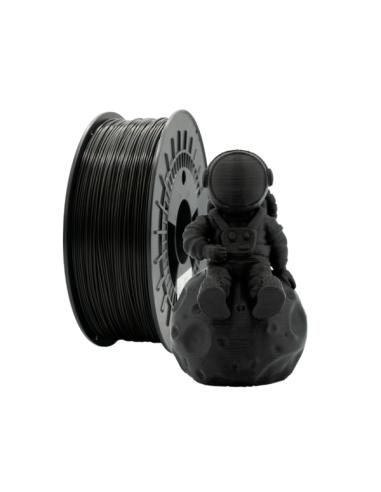 FILAMENTO 3D PLA MATE NEGRO 1.75mm 1 Kgr