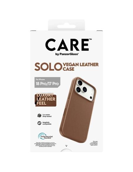 Care veganleathercase brown magsafe ip 18pro 17pro