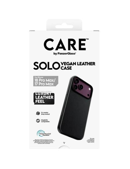 Care veganleathercase black magsafe ip 18pmx 17pmx