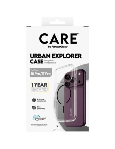 Care urban case trans black magsafe ip 18pro 17pro