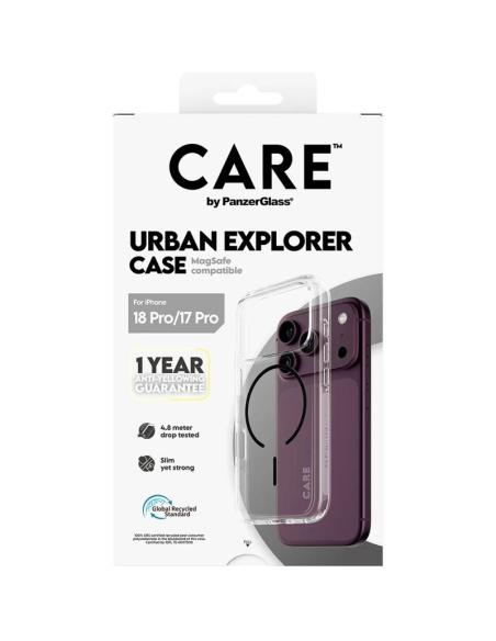 Care urban case trans black magsafe ip 18pro 17pro