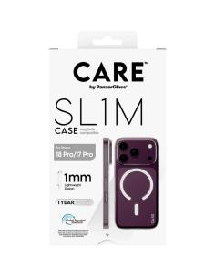 Care sl1m case transparent magsafe ip 18pro 17pro