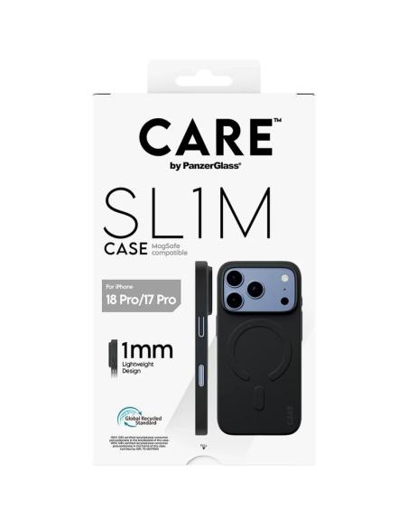 Care sl1m case black magsafe ip 18pro 17pro