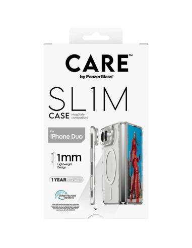 Care sl1m case transparent w. magsafe iphone duo