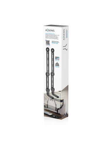 SOPORTE UNIVERSAL PARA BARRA DE SONIDO NEGRO AISENS SPK03U-375