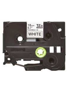 Brother cinta tzefx241 texto negro/blanco 18mm 2