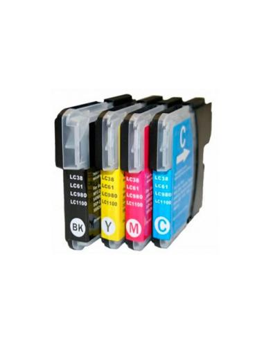 Inkoem cartucho compatible brother lc980xl/1100xla