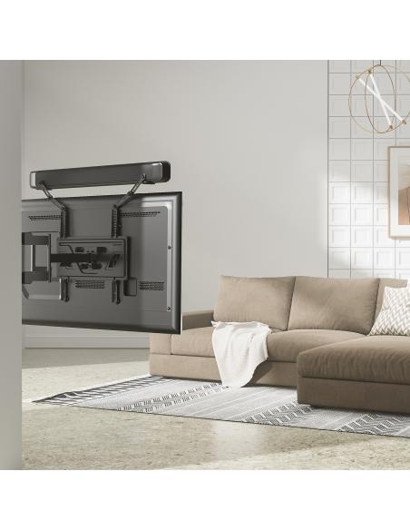 SOPORTE UNIVERSAL PARA BARRA DE SONIDO NEGRO AISENS SPK04U-377