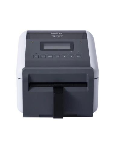 Brother impresora etiquetas y tickets td4550dnwbfc