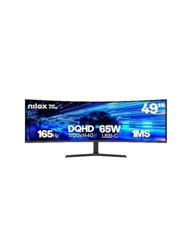 Nilox nxm49crvdc2 monitor 49" dqhd 165hz mm aa cur