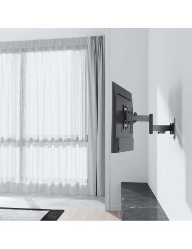 SOPORTE GIRA INCL NIVELABLE MONITOR 20KG 3 PIVOTE 13-32 NEGRO AISENS WT32TSR-381