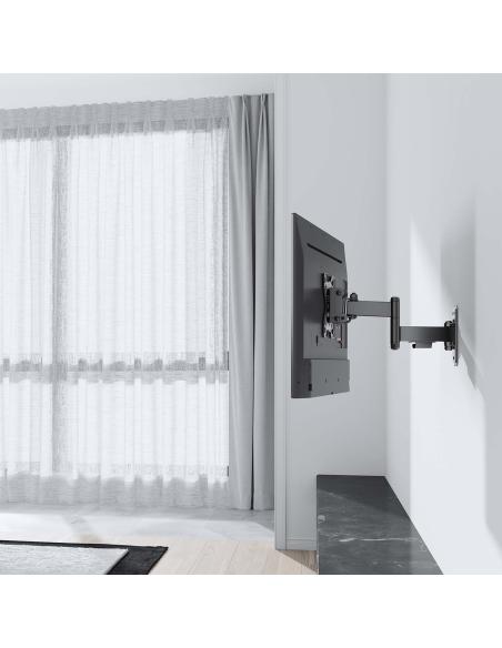 SOPORTE GIRA INCL NIVELABLE MONITOR 20KG 3 PIVOTE 13-32 NEGRO AISENS WT32TSR-381