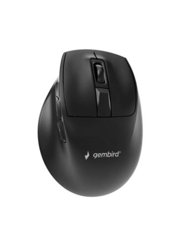 Gembird ratón ergonómico inalámbrico de 9 botones
