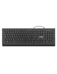 Coolbox teclado flatpro usb 1.8m silencioso