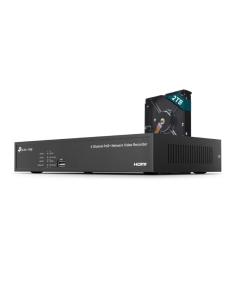 Vigi grabador ip nvr1004h-4p-2tb rack 01 hdd 04 c