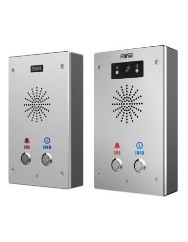 Fanvil i16s sip audio intercom 2 líneas poe