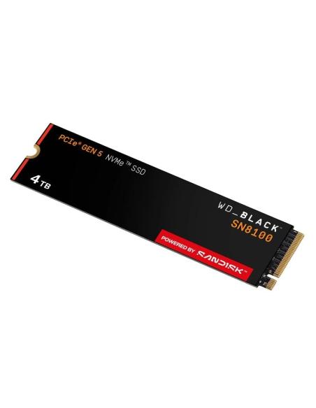 Wd black sn8100 ssd 4tb pcie gen5x4 14900 mb-s