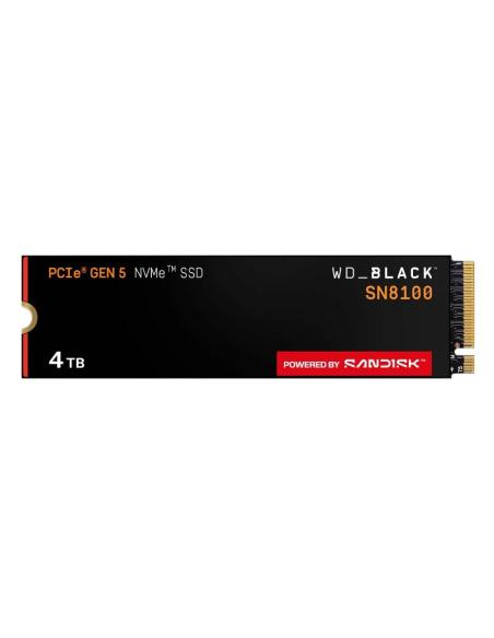 Wd black sn8100 ssd 4tb pcie gen5x4 14900 mb-s