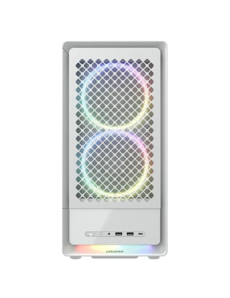 Cougar caja semitorre duoair rgb white