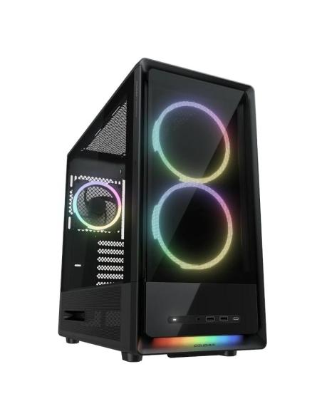 Cougar caja semitorre duoair rgb black