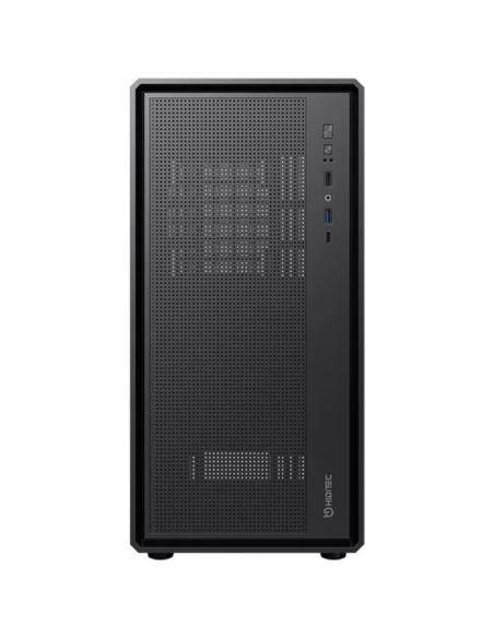 Hiditec semitorre gaming h4 air usb type-c black
