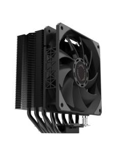 Coolbox disipador cpu 6 heatpipes 240w tdp negro