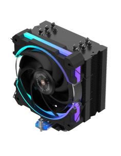 Coolbox gaming disipador cpu 6 heatpipes 240w argb