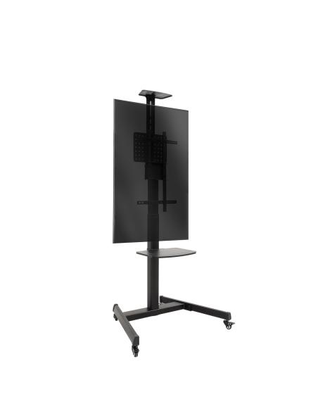 SOPORTE SUELO RUEDAS REGULABLE COMETA 60-100 90° TOOQ FS1184M-B