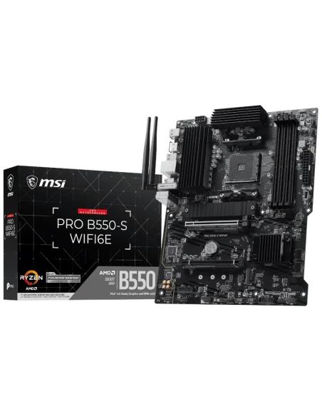Msi placa base pro b550-s wifi6e ddr4 am4