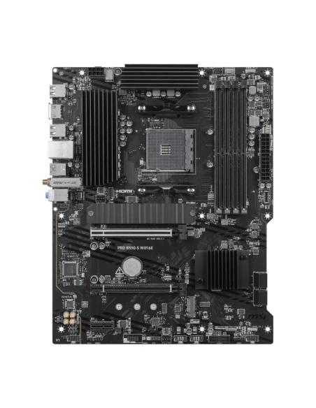Msi placa base pro b550-s wifi6e ddr4 am4