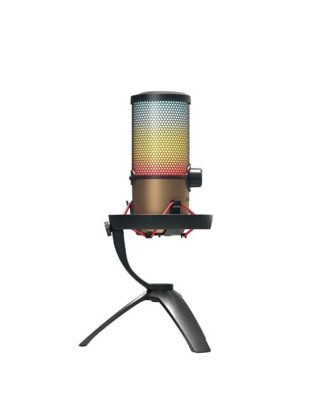 Cherry micrófono rgb 9.0 oficina,streaming,gaming