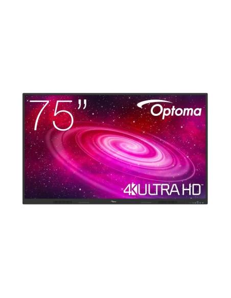 Optoma 1751rk pantalla interac. 75" 4k uhd