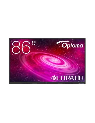 Optoma 1861rk pantalla interac. 86" 4k uhd
